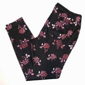 NWOT🌹Rose Print jeggings